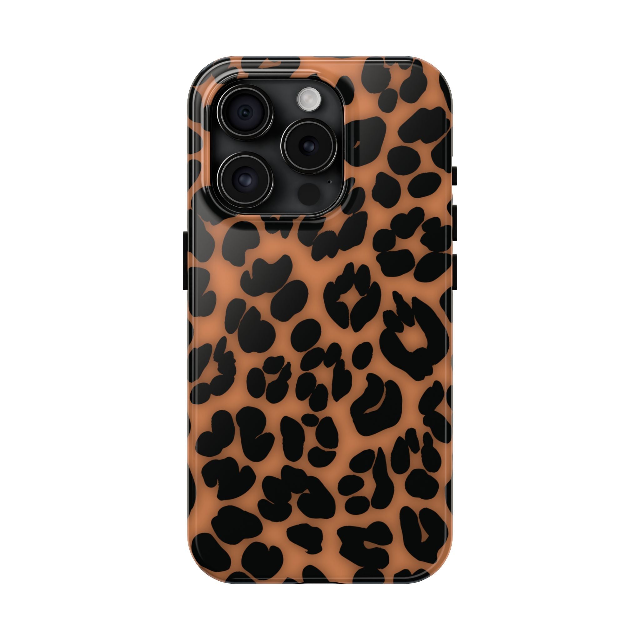 Amber Leopard Animal Print iPhone Case