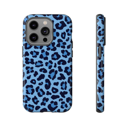 Blue Leopard | Bold Y2K Animal Print Case