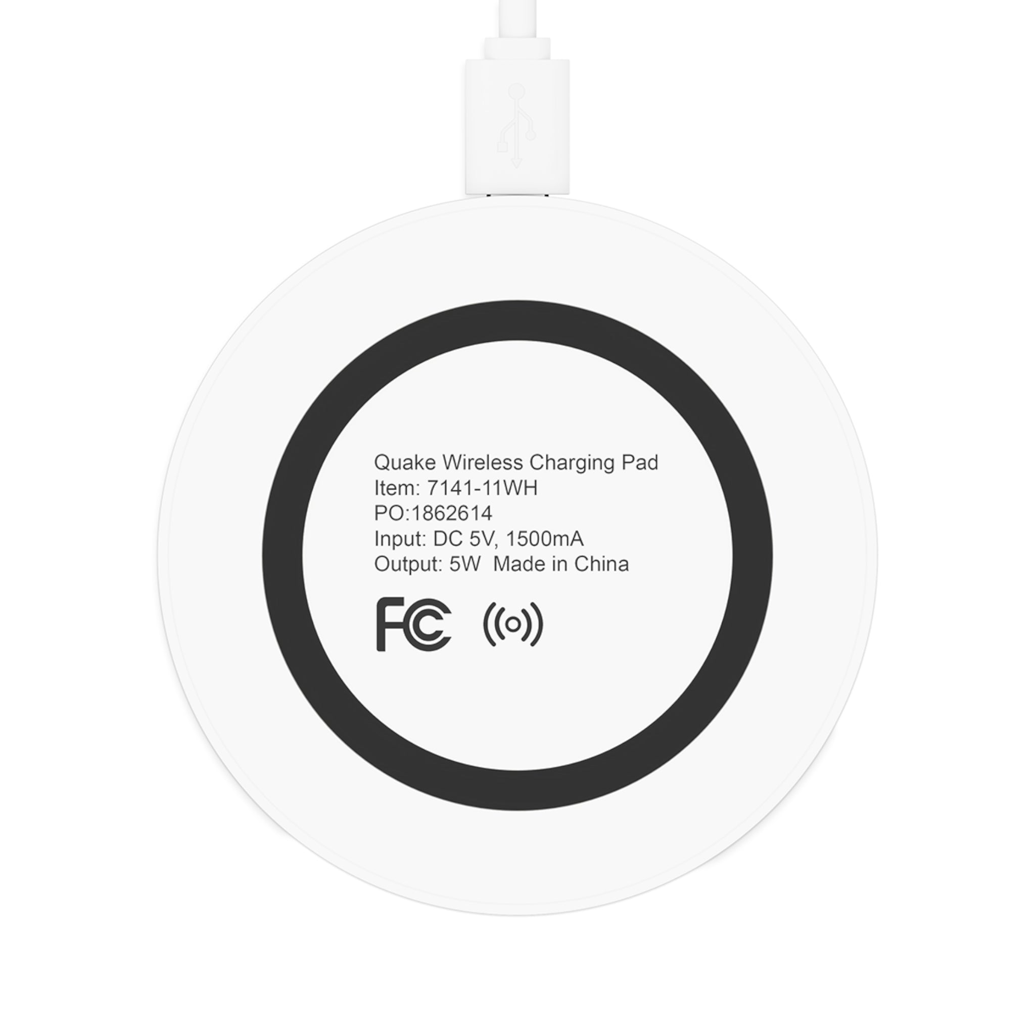 Smiley Face Wireless Charging Pad