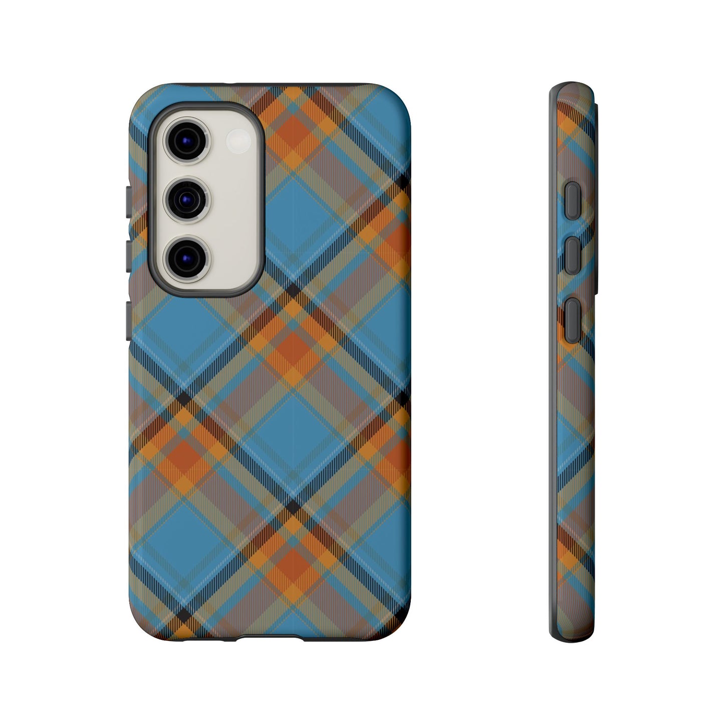 Cozy | Blue Plaid Case