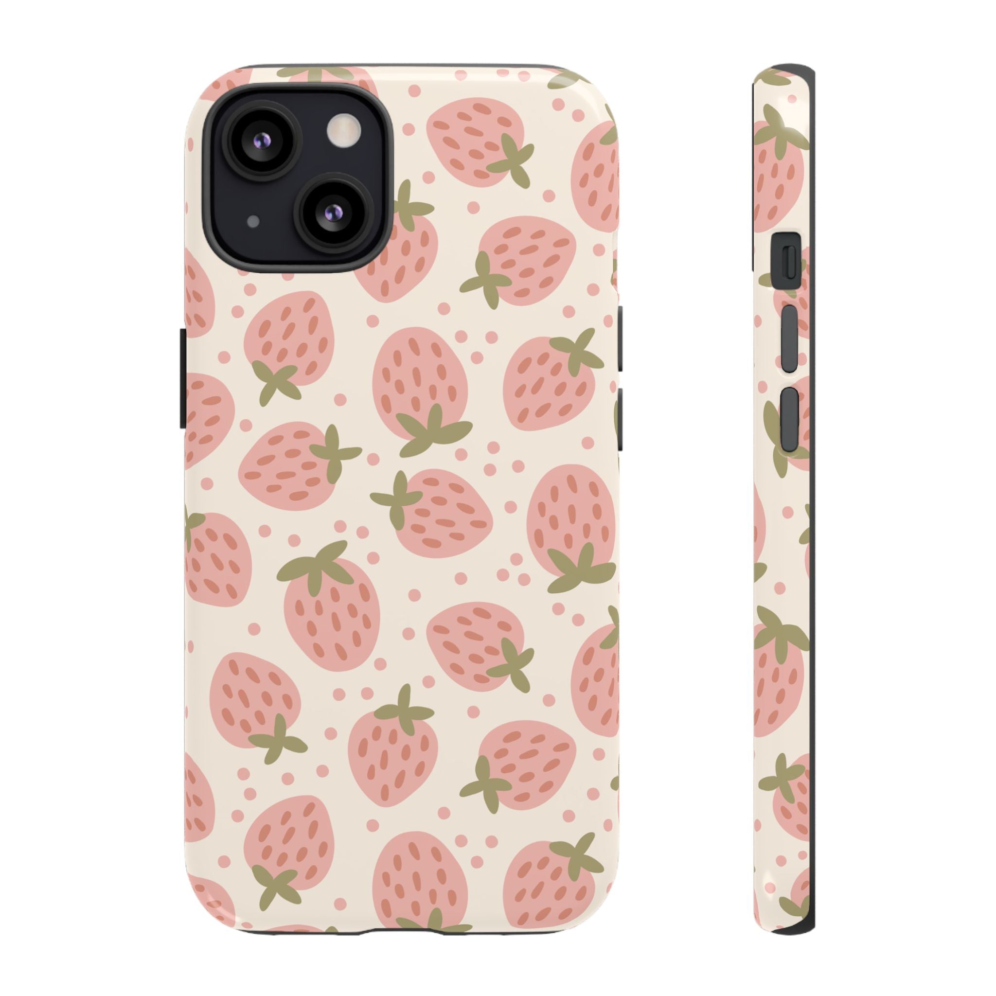 Strawberry Cream iPhone Case