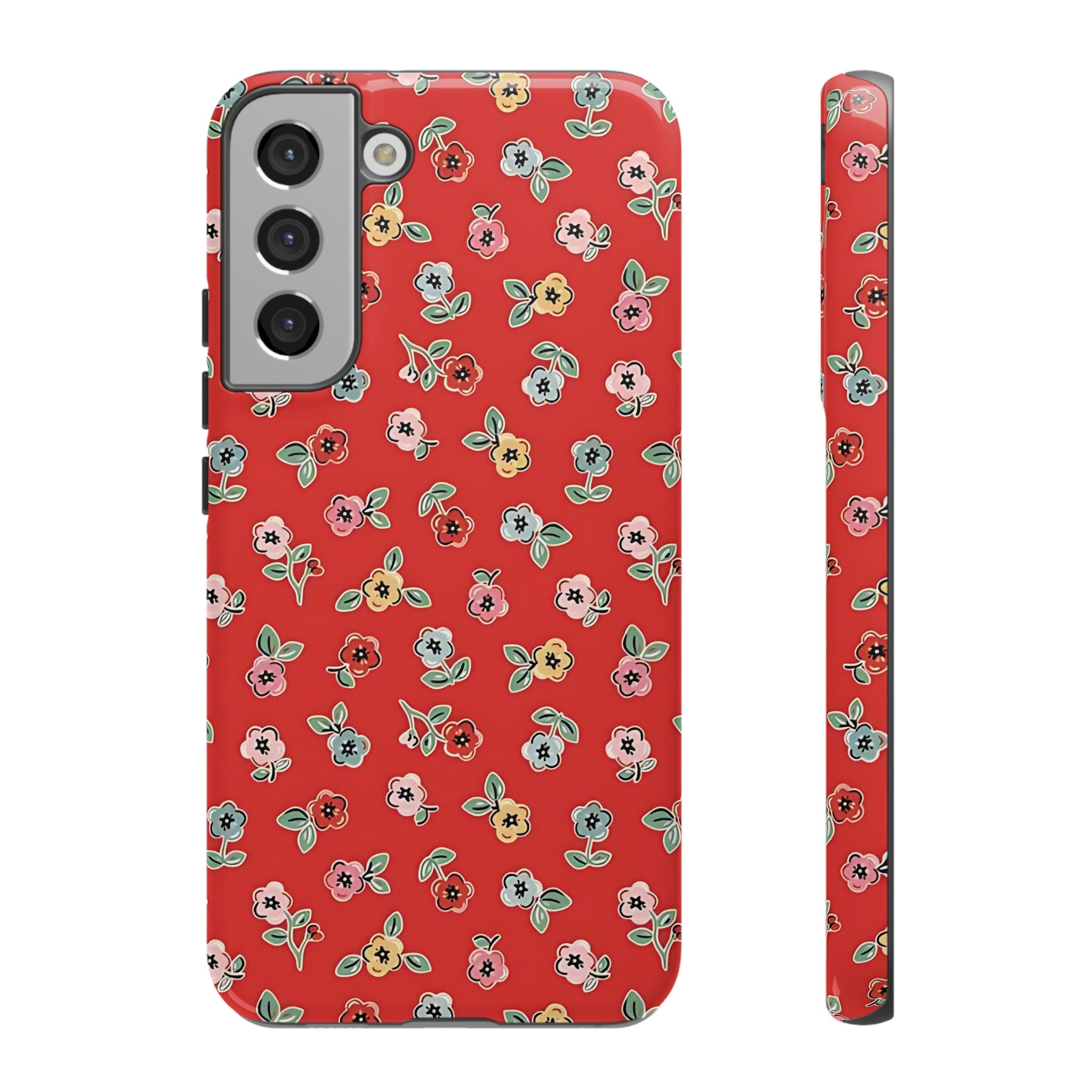 Tiny Blooms Cottagecore Floral Galaxy Case