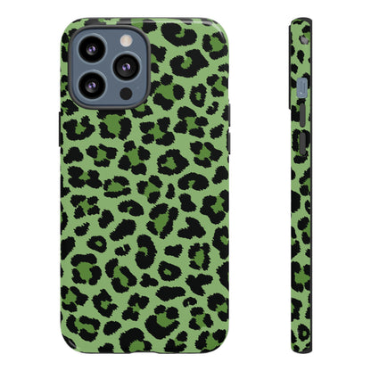 Green Leopard | Y2K Animal Print Case