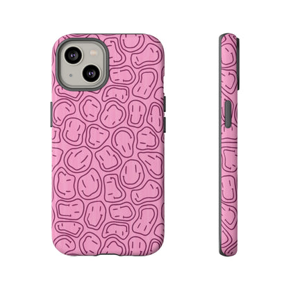 All Smiles | Pink Smiley Face Case