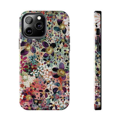 Coque iPhone à motif floral | Bombe de fleurs