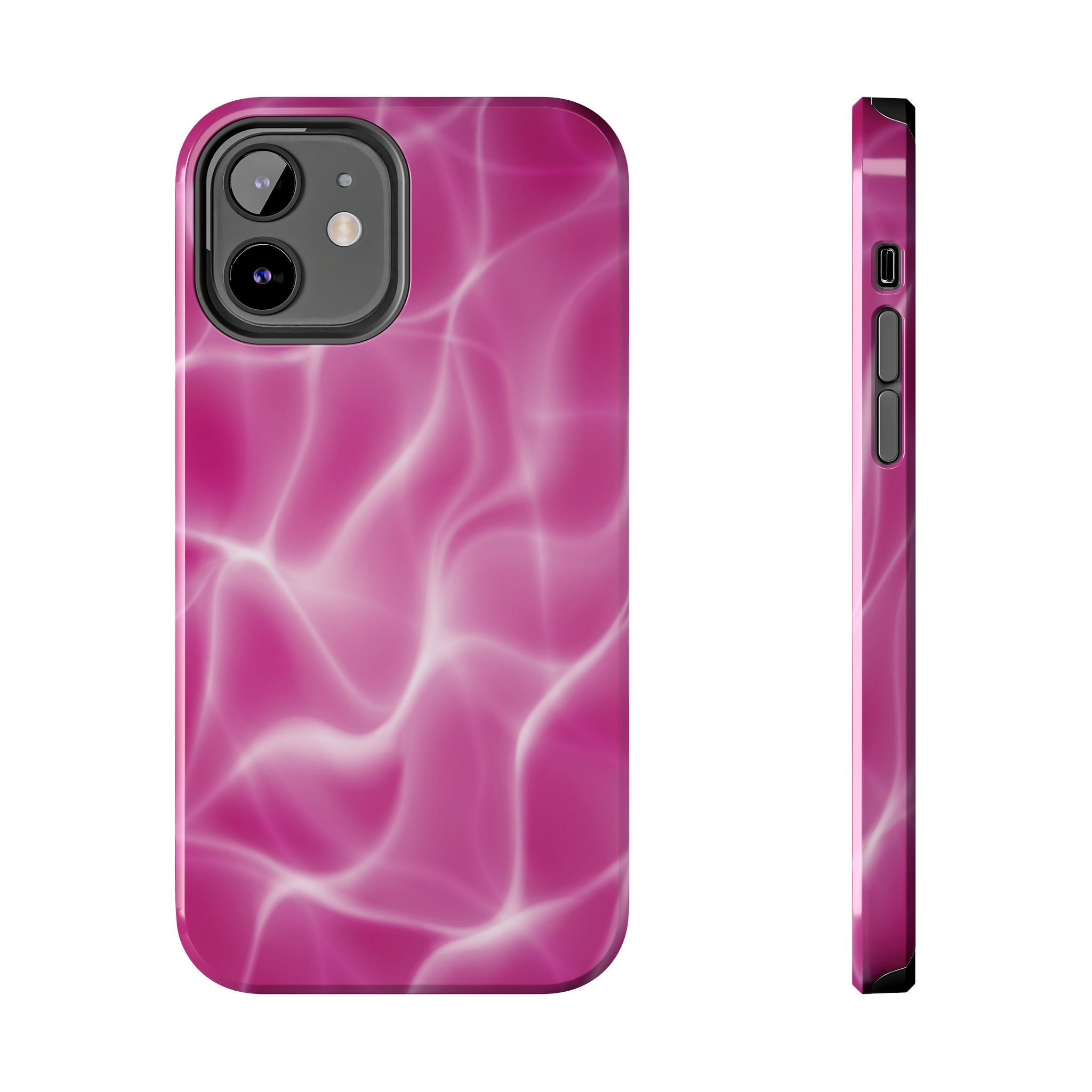 Pool Daze Pink Abstract iPhone Case