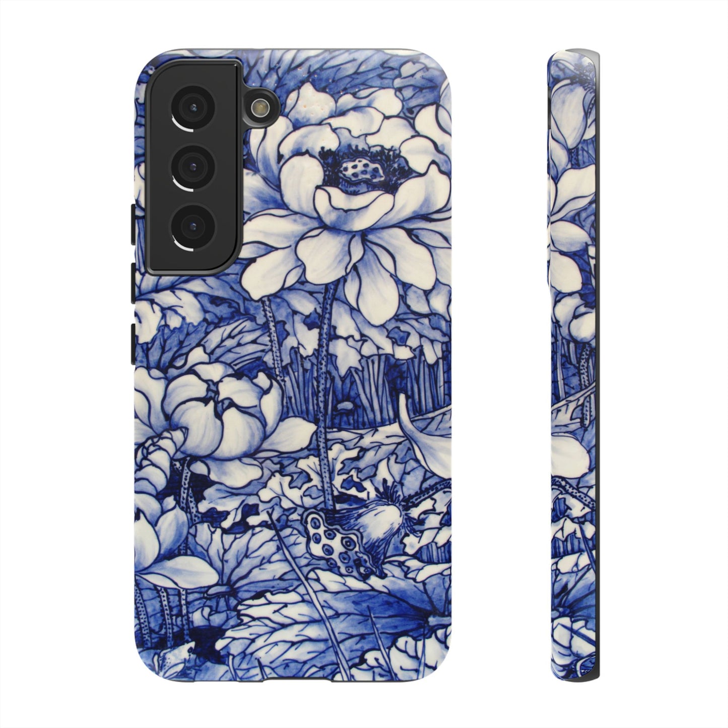 Delft Blue | Dutch Pottery Floral Print Case