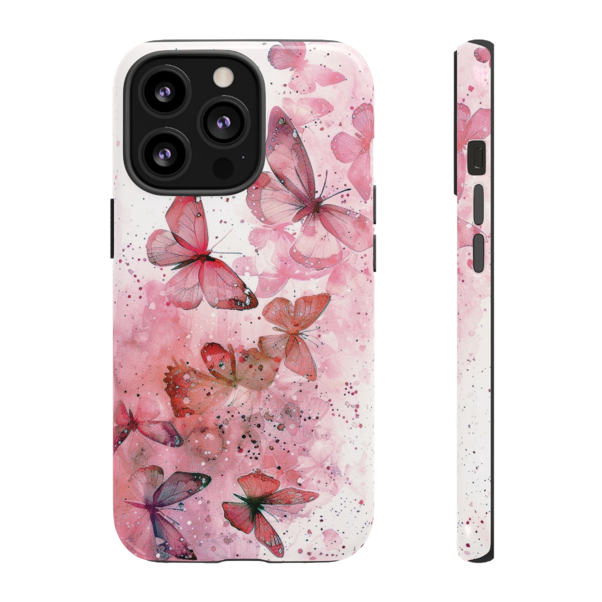 Coque iPhone Free Spirit | Papillon aquarelle