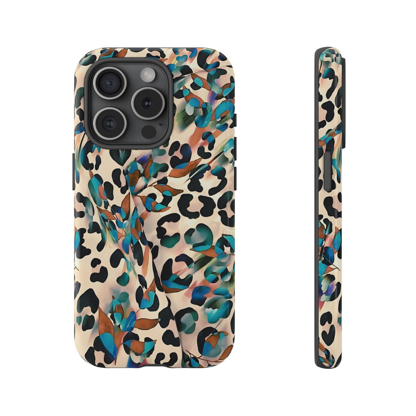 Coque iPhone à imprimé léopard aquarelle | Dreamy Leopard