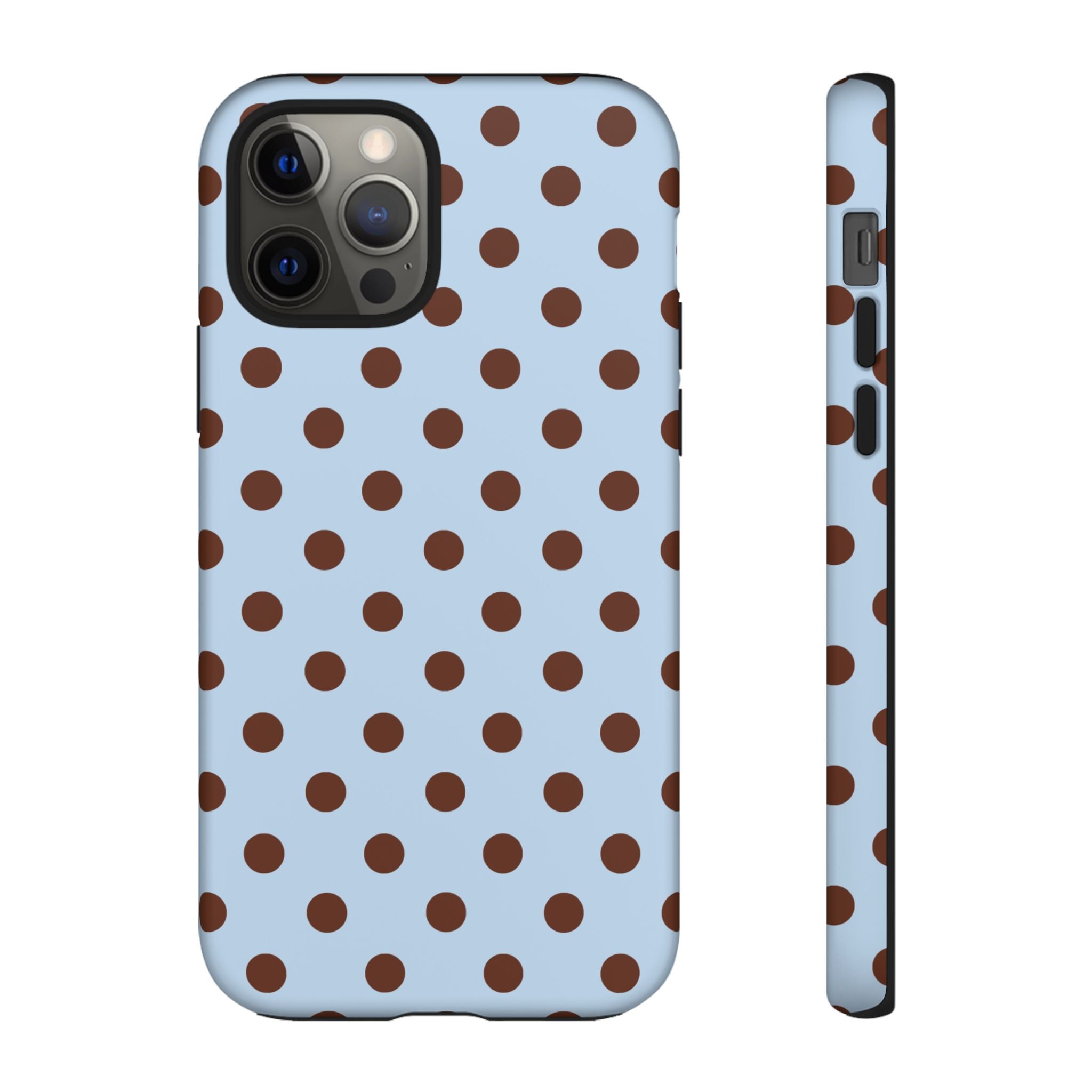 Mocha Dot iPhone Case