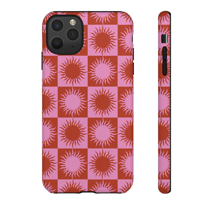 Soleil | Pink & Orange Sun Case