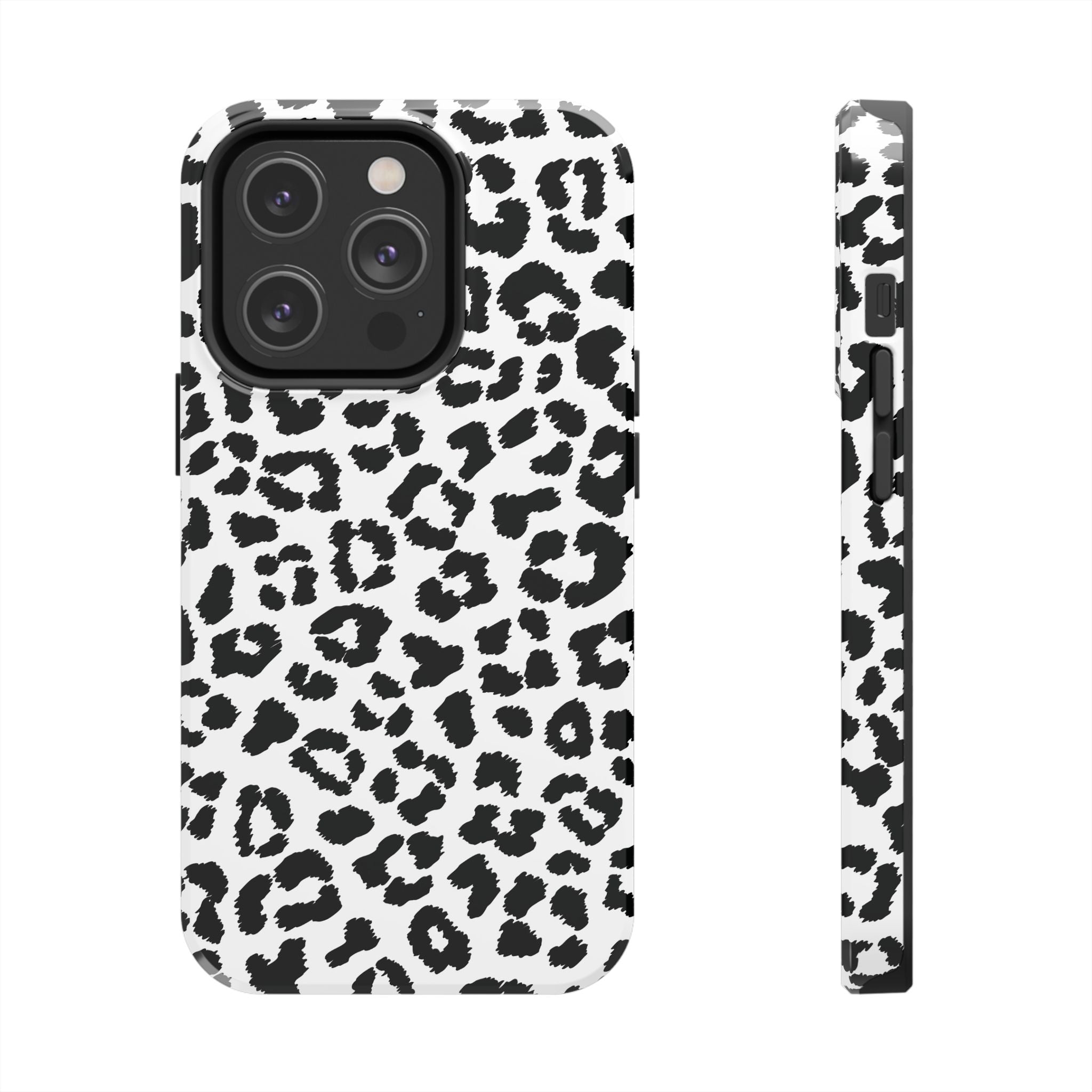 Meow | Funda para iPhone con estampado de leopardo