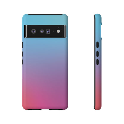 Beyond the Horizon | Blue-Pink Ombré Case