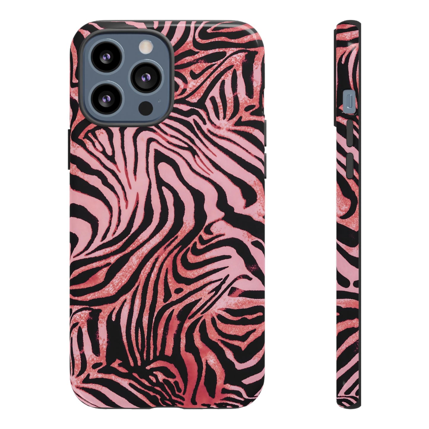 Rosy Zebra | Pink Animal Print Case