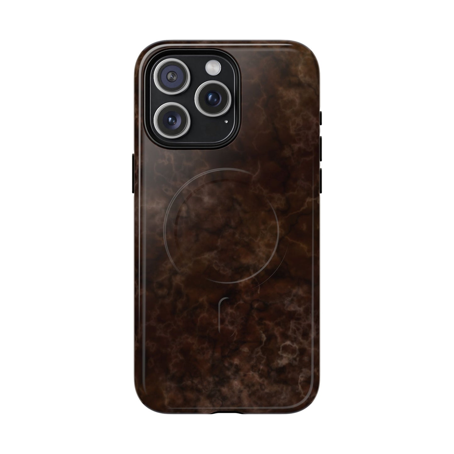 Espresso | Brown Marbled MagSafe Case