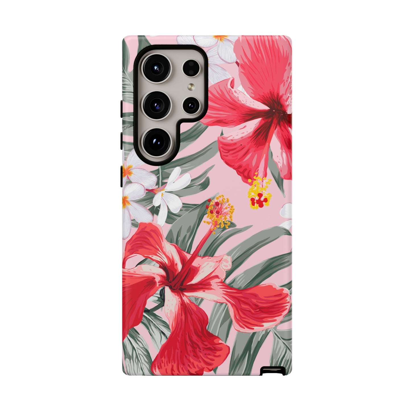 Pua | Pink Hibiscus Floral Case