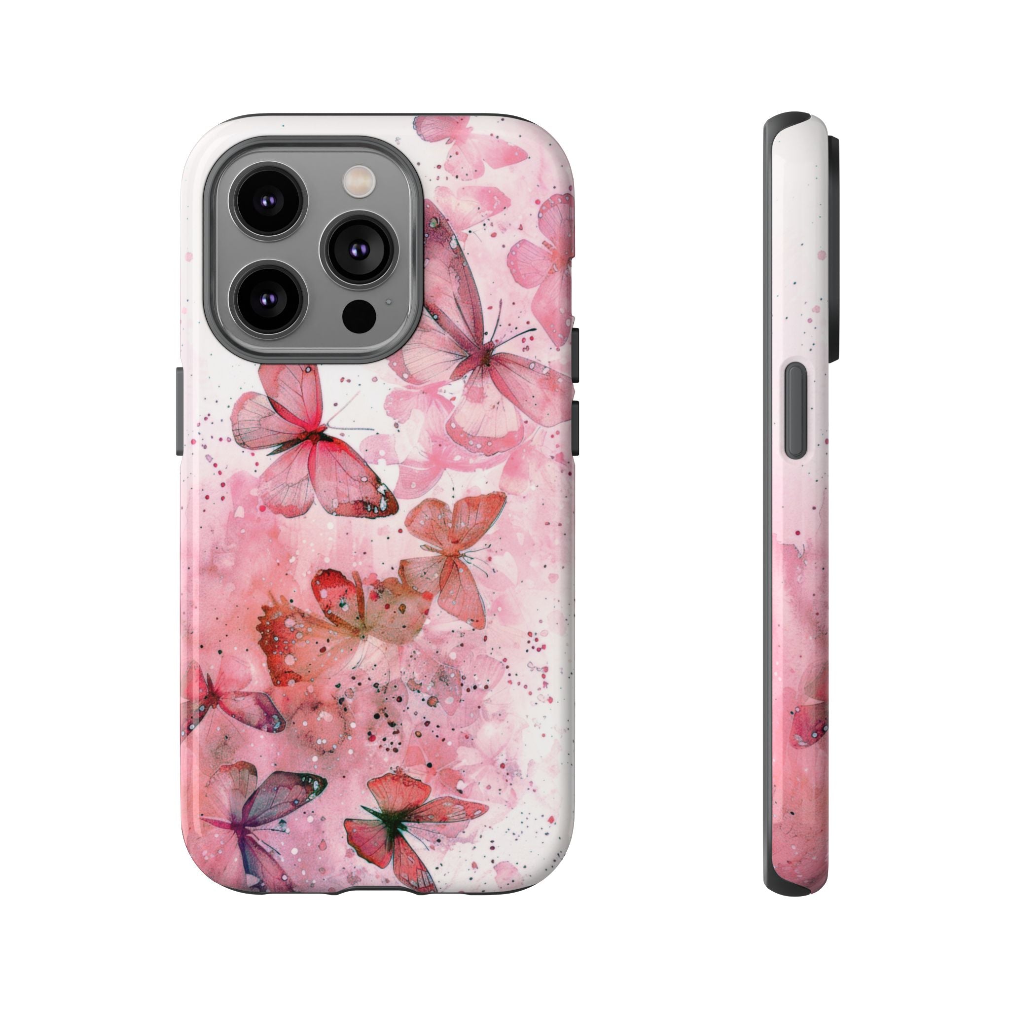 Coque iPhone Free Spirit | Papillon aquarelle