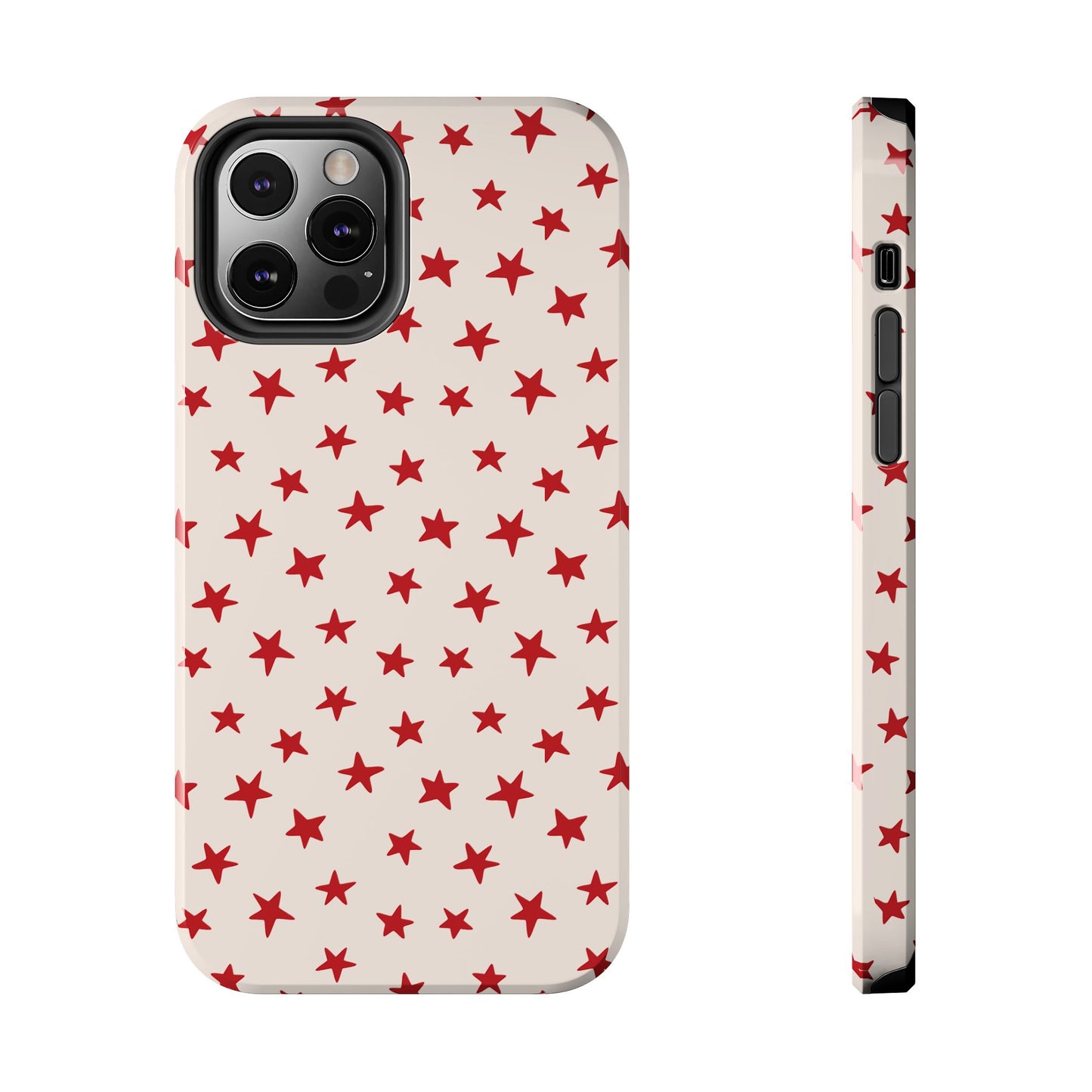 Starstruck | Red Stars iPhone Case