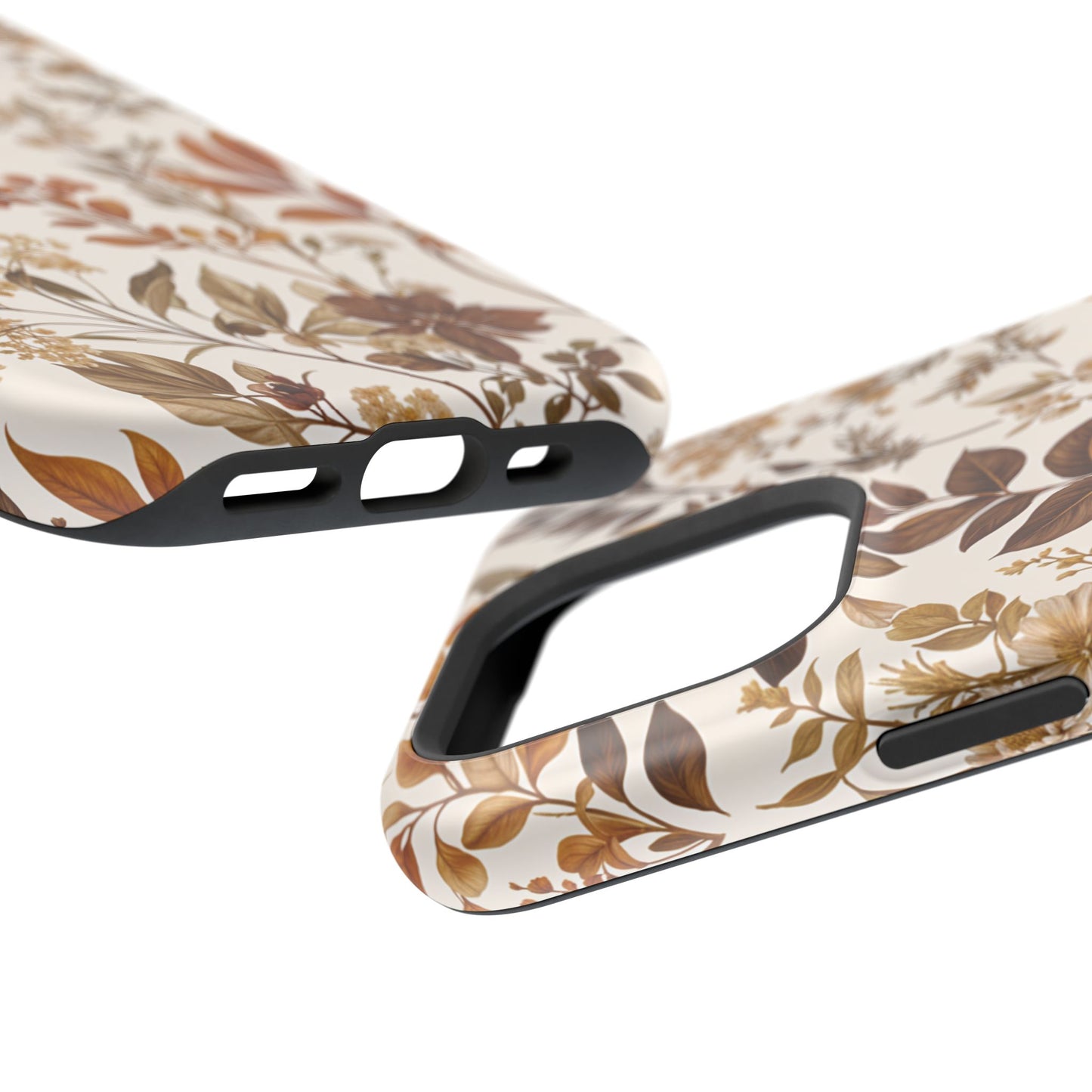 Autumn Botanical | Brown Floral MagSafe Case