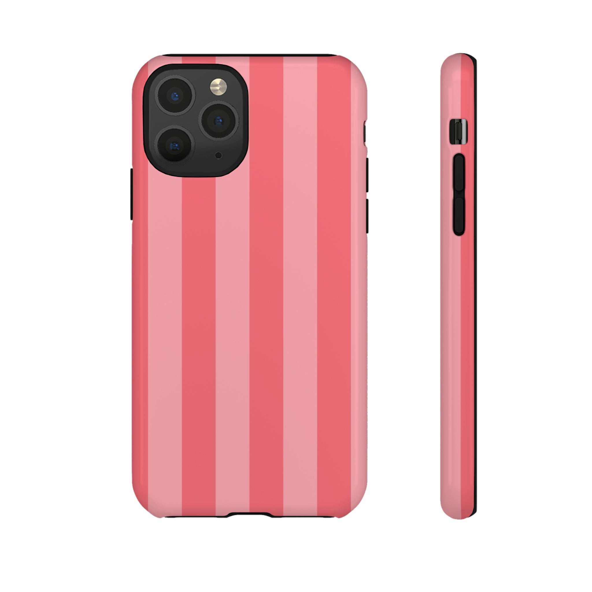 Summer in the Hamptons Pink Striped iPhone Case