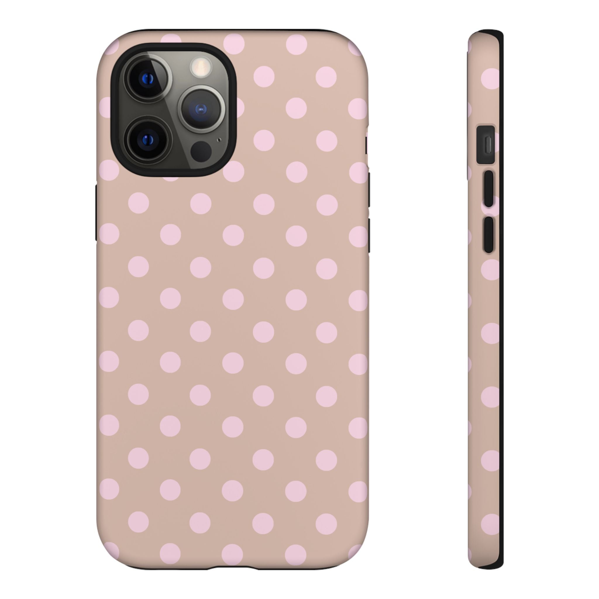 Blush Polka Dot iPhone Case