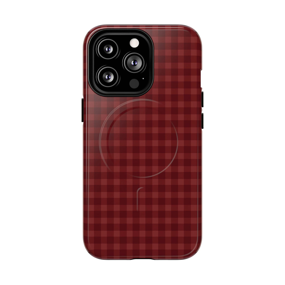Bad Romance | Red Gingham MagSafe Case