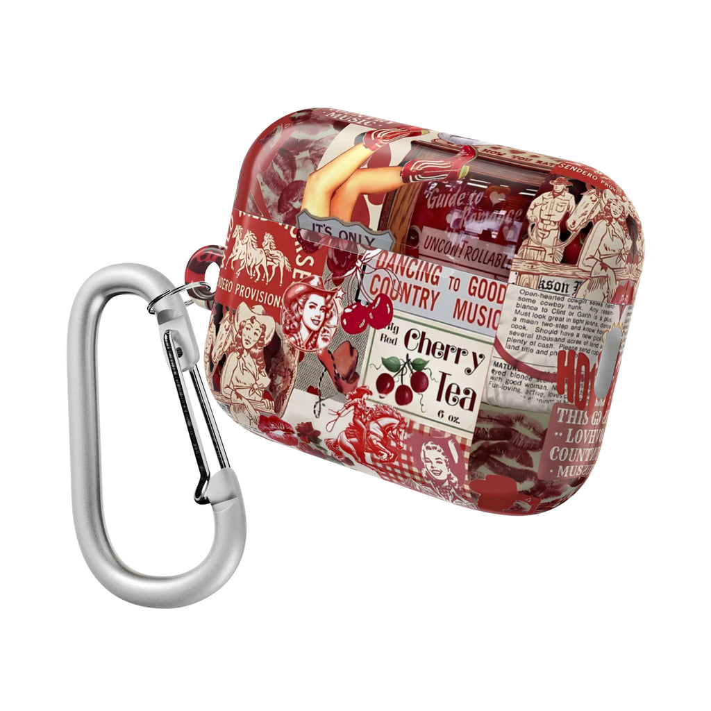 Cowgirl Collage AirPods Case