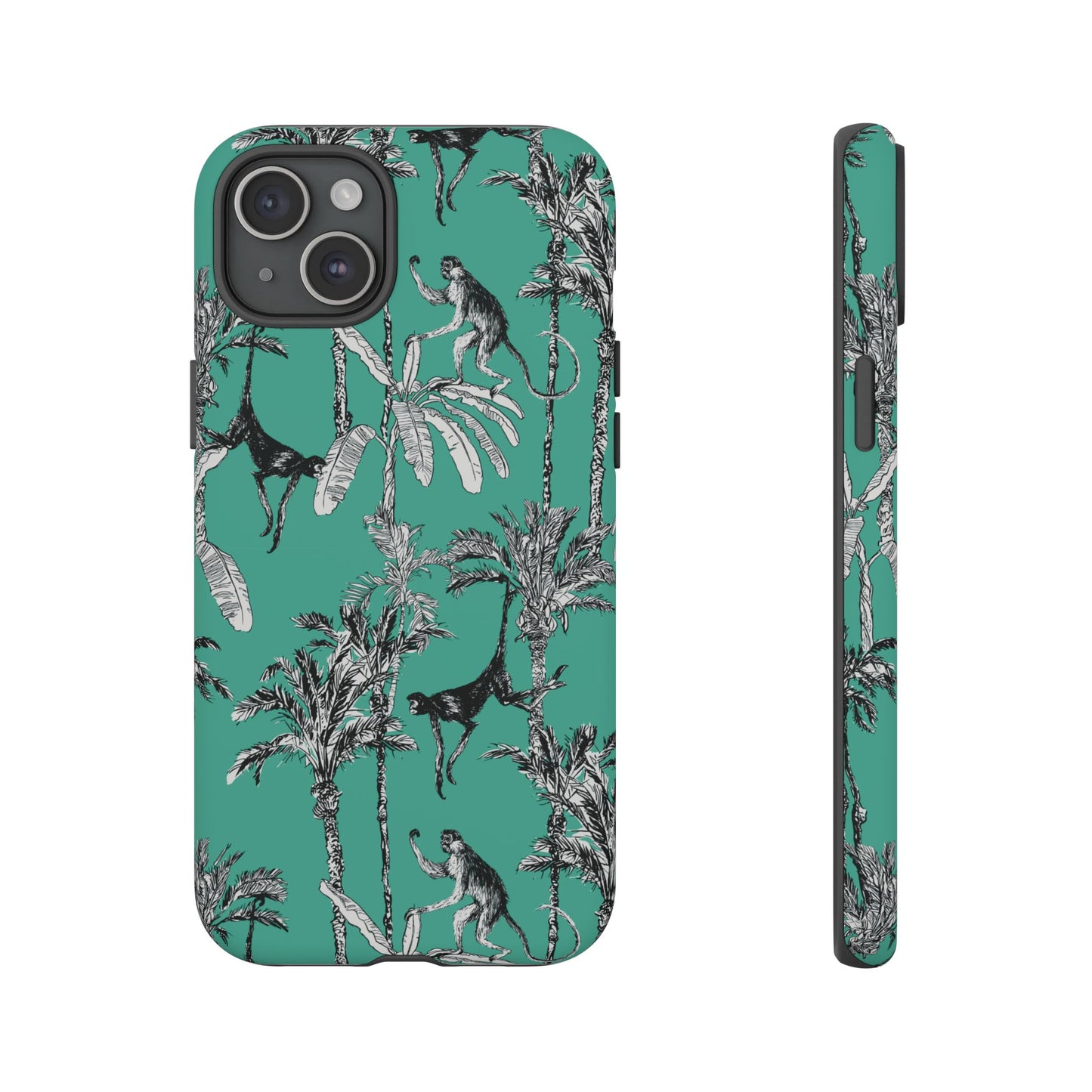 Monkey Business | Retro Tropical Palms Case