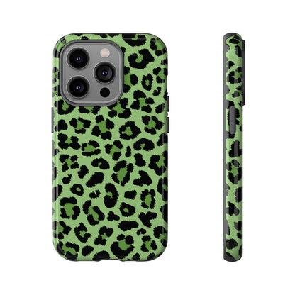 Green Leopard | Y2K Animal Print Case