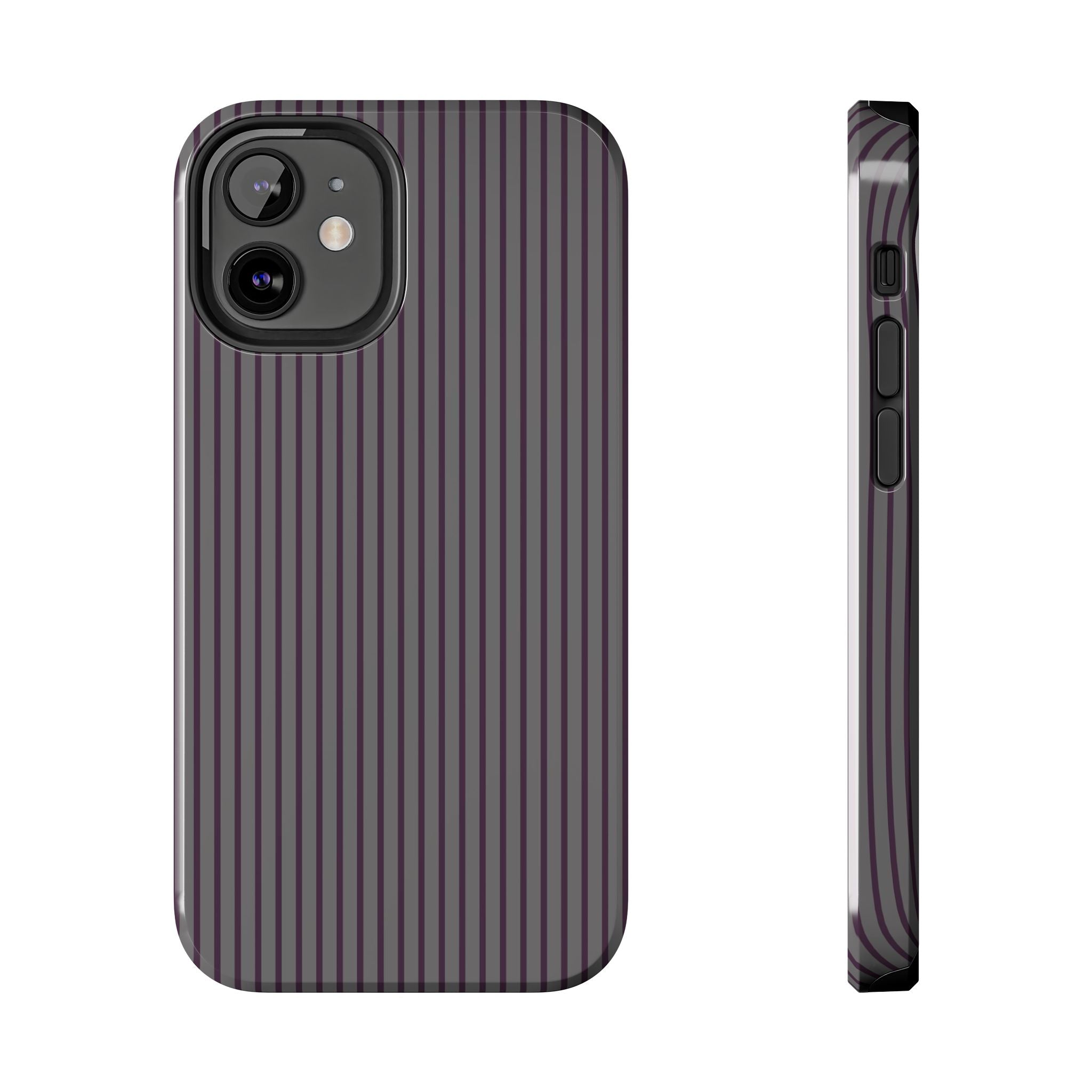 Trendsetter Gray Pinstripe iPhone Case