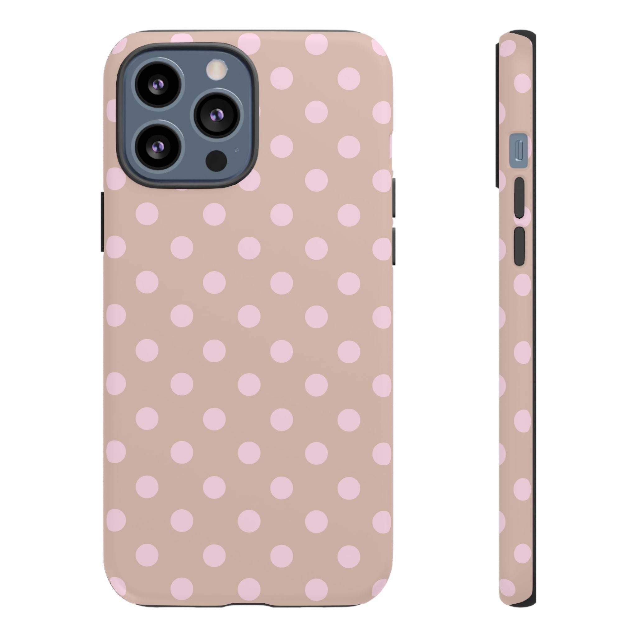 Blush Polka Dot iPhone Case