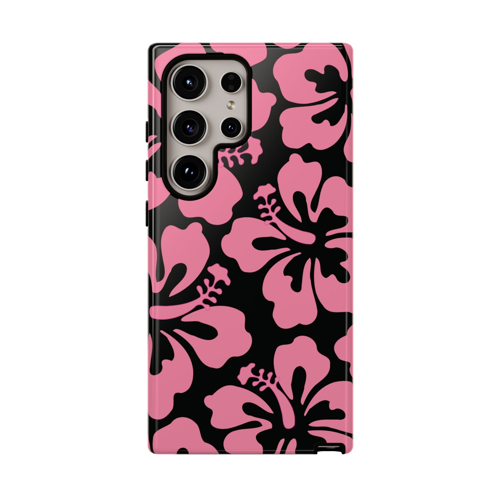 Maui Pink Hibiscus Galaxy Case