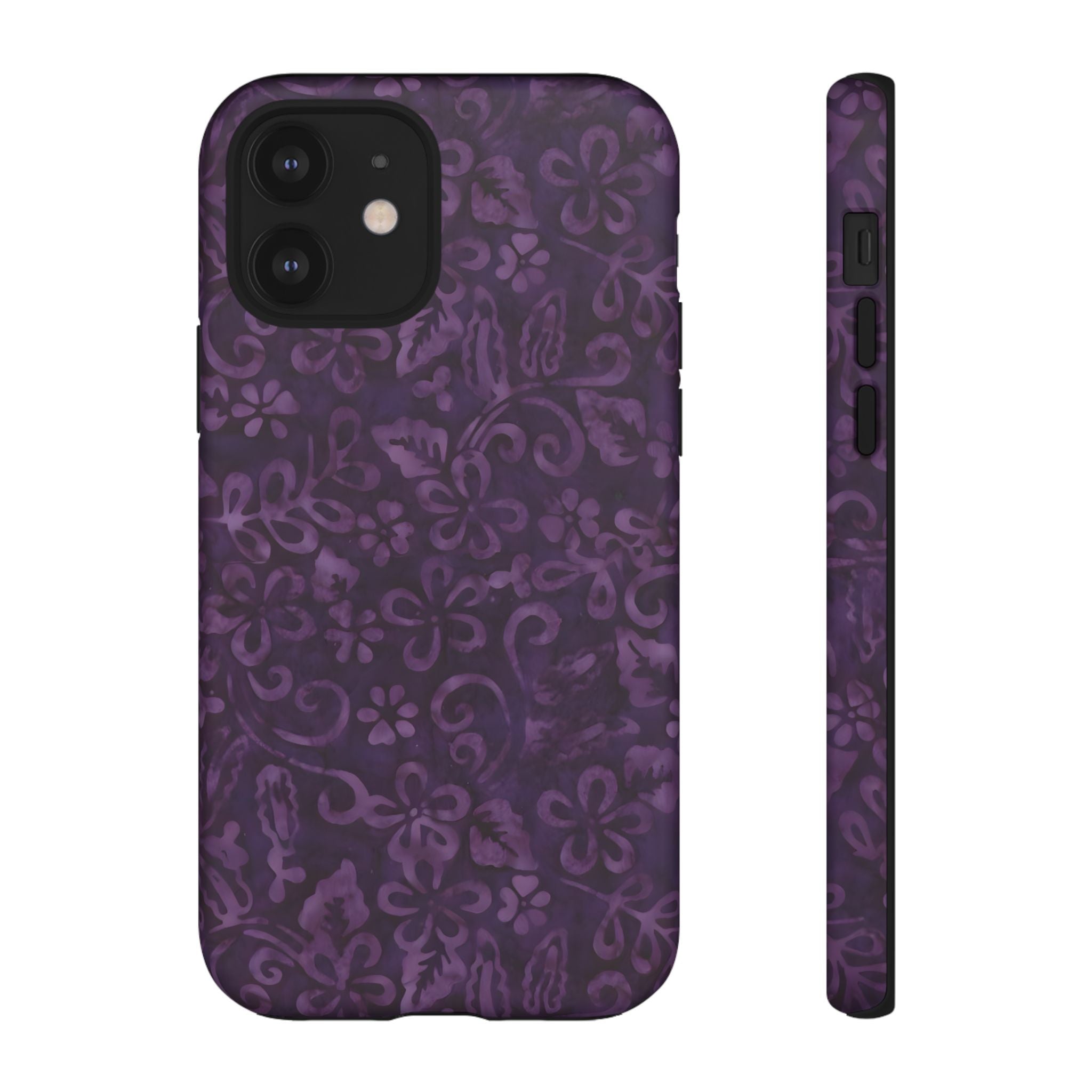 Violet Bloom iPhone Case