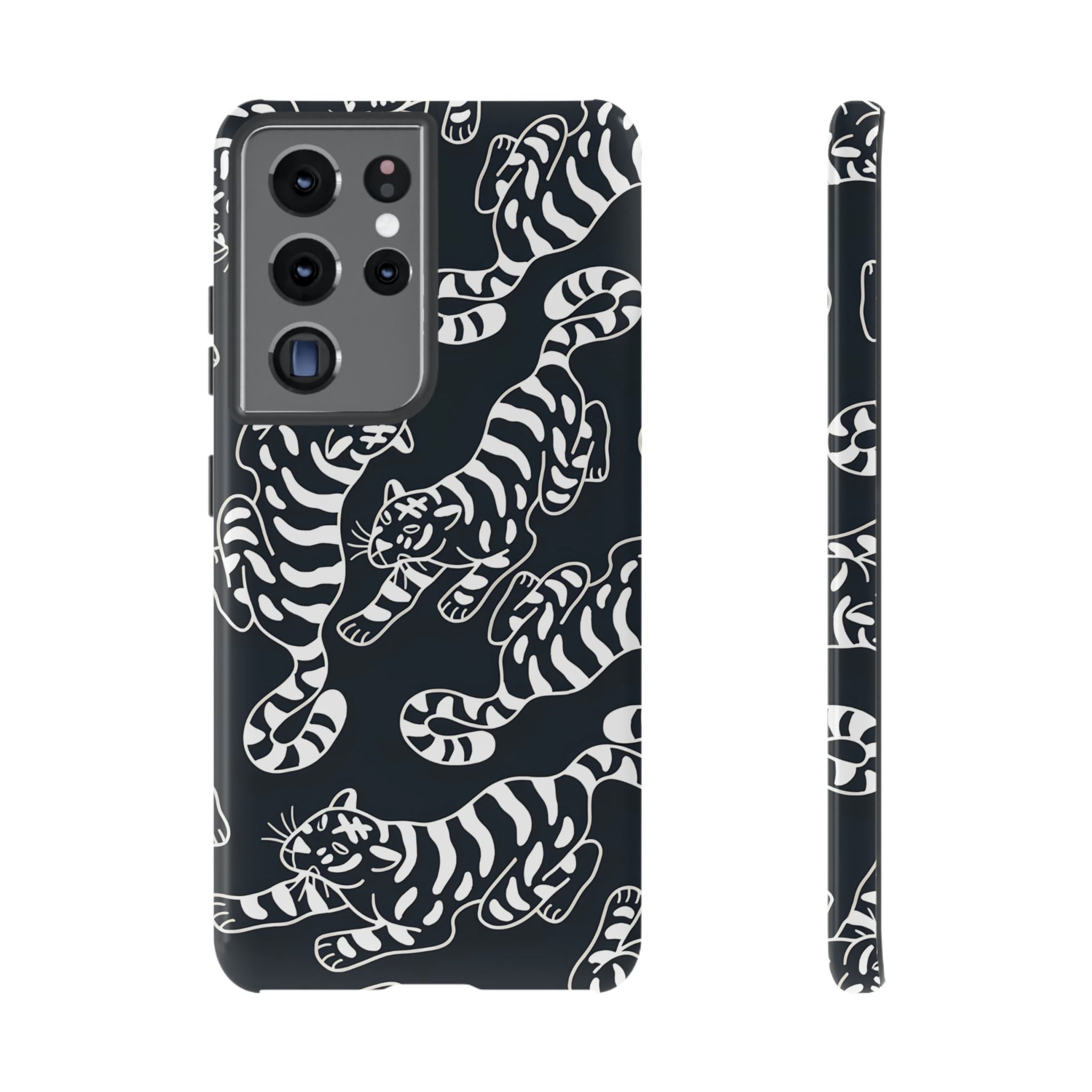 Tiger Tale White Tiger Galaxy Case