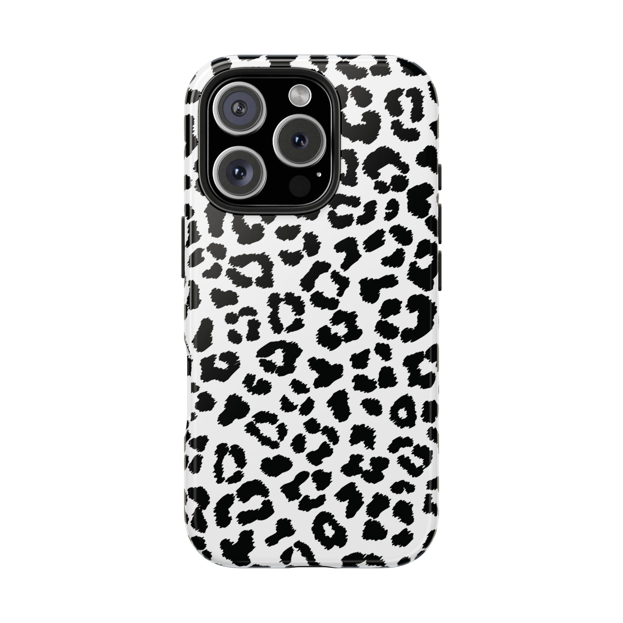 Meow | Funda para iPhone con estampado de leopardo