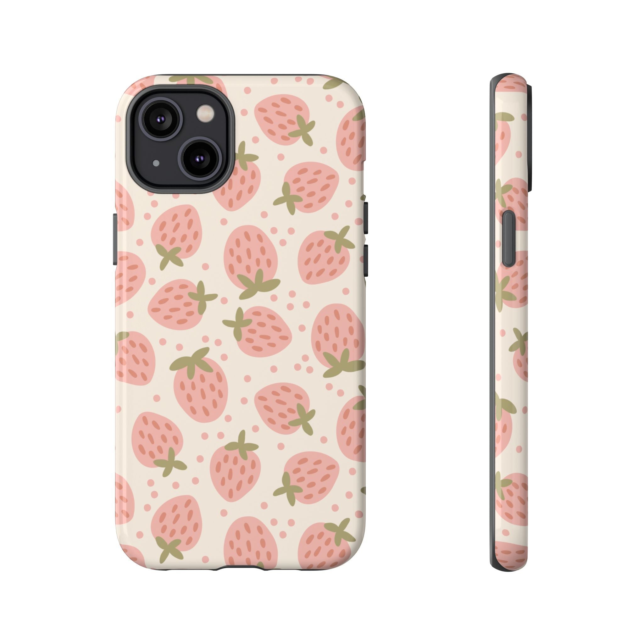 Strawberry Cream iPhone Case