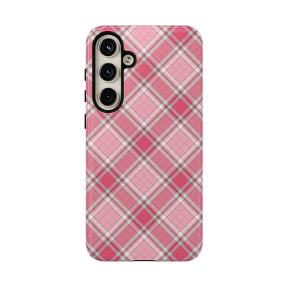 Clueless | Pink Y2K Plaid Case