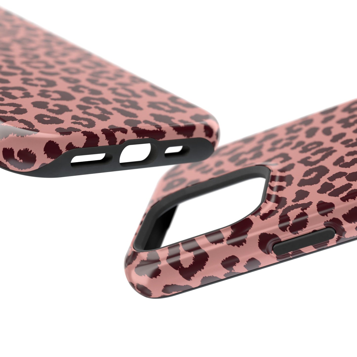 Spotted Around Town | Pink Leopard iPhone Case