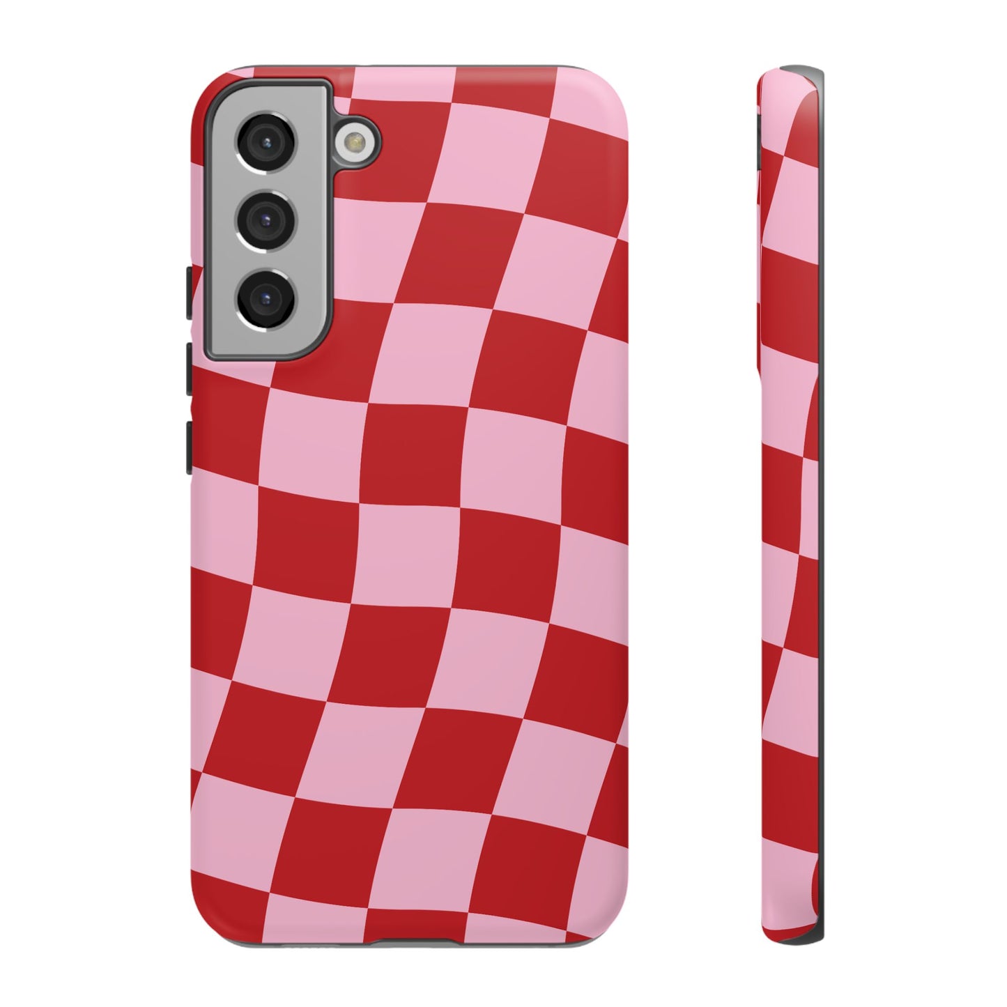 In Check | Wavy Checkerboard Case