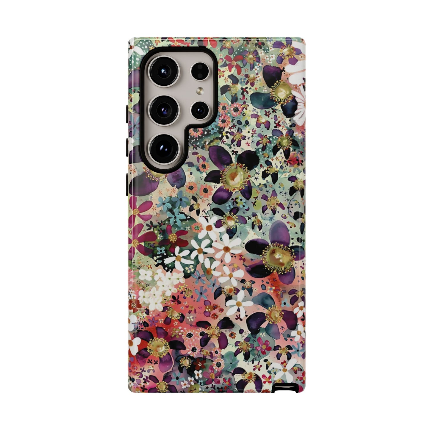 Flower Bomb | Colorful Floral Galaxy Case