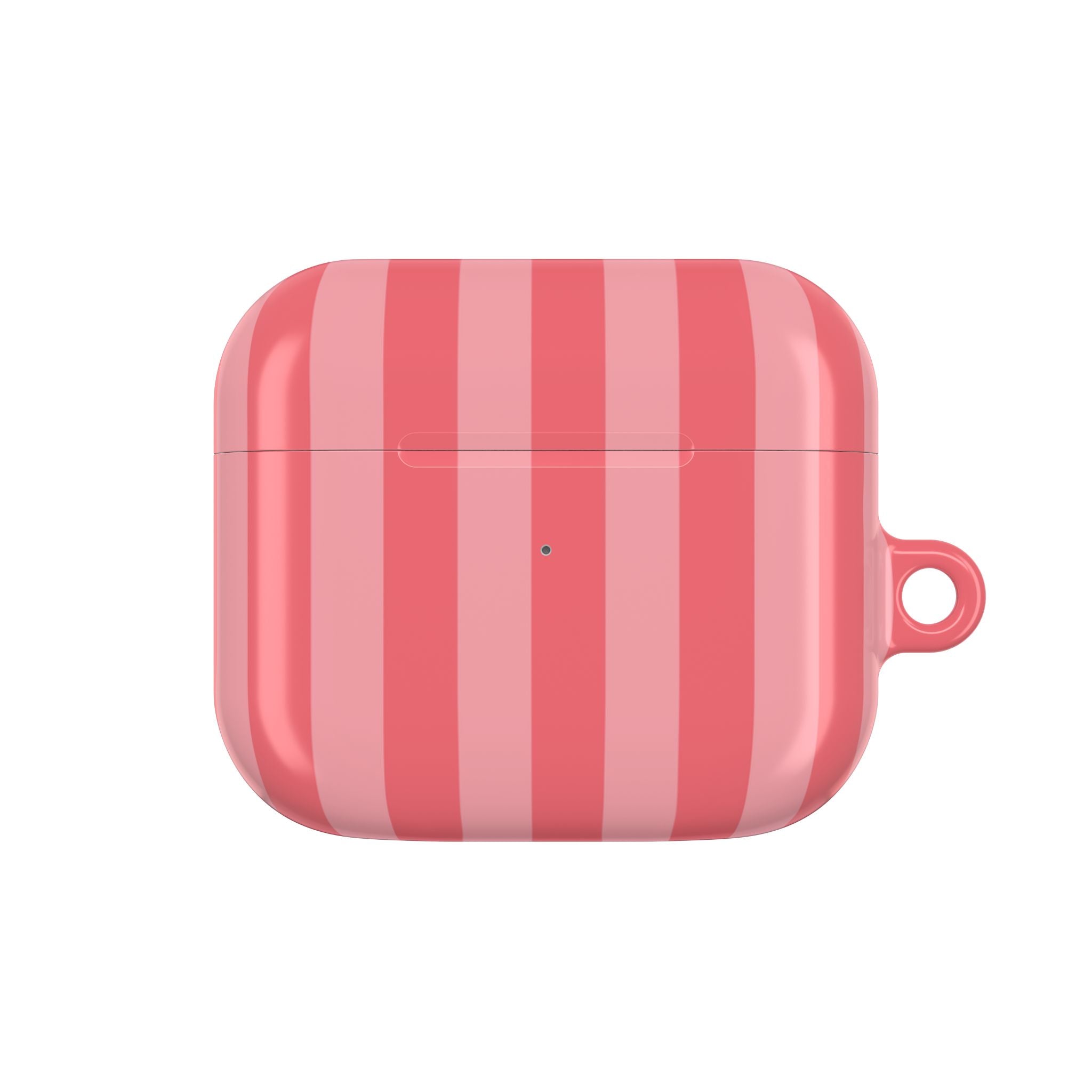 Summer in the Hamptons Pink Striped AirPods Case