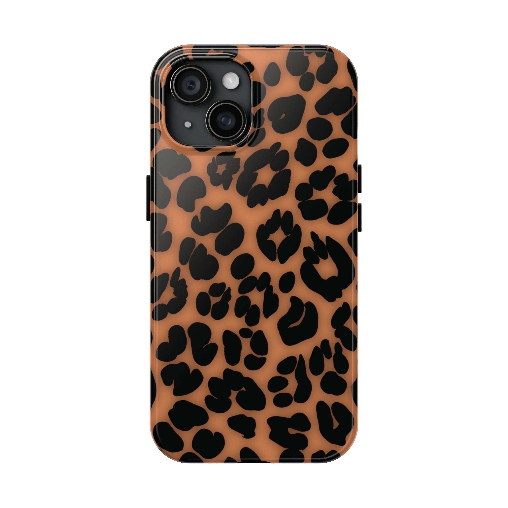 Amber Leopard Animal Print iPhone Case