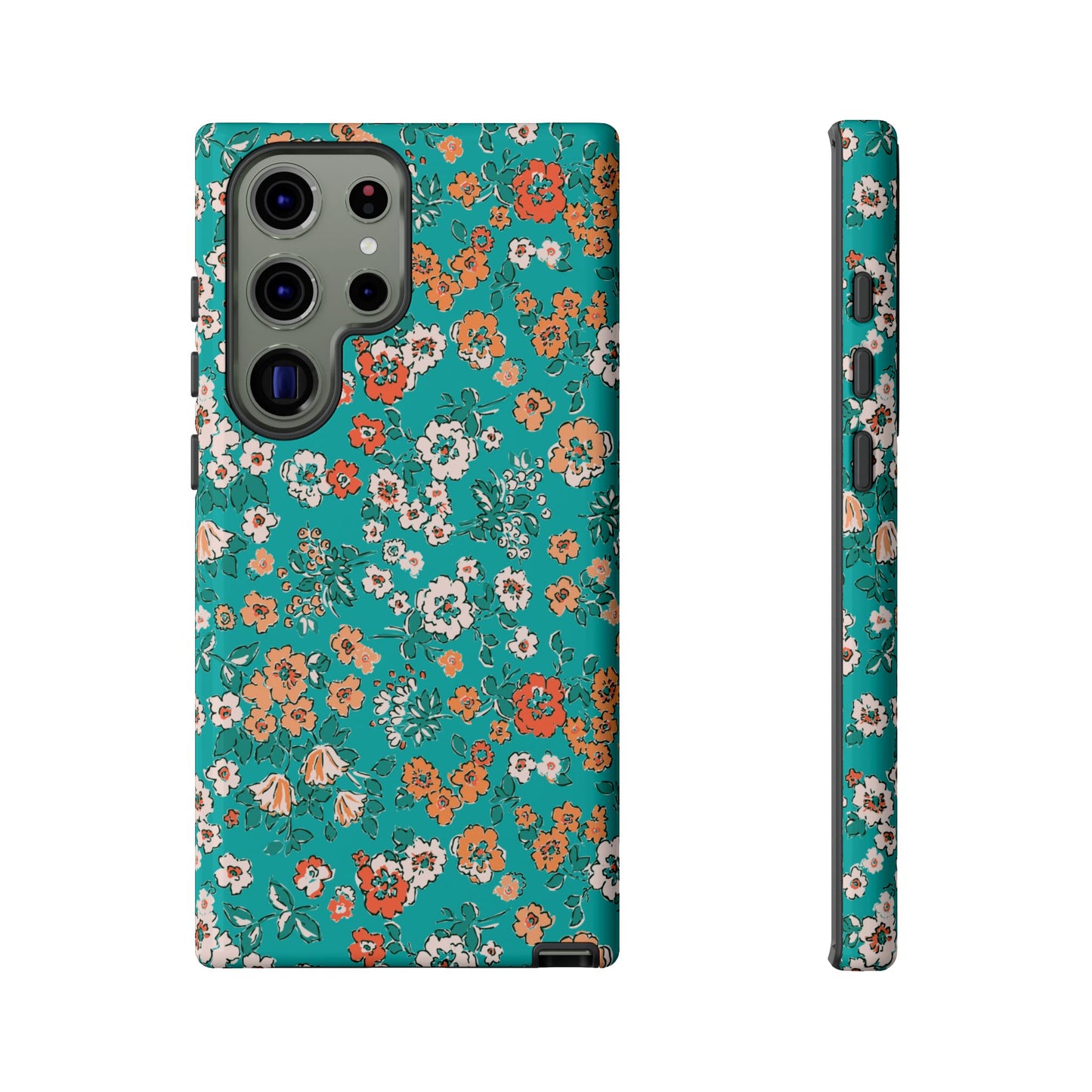 Teal Garden | Floral Galaxy Case