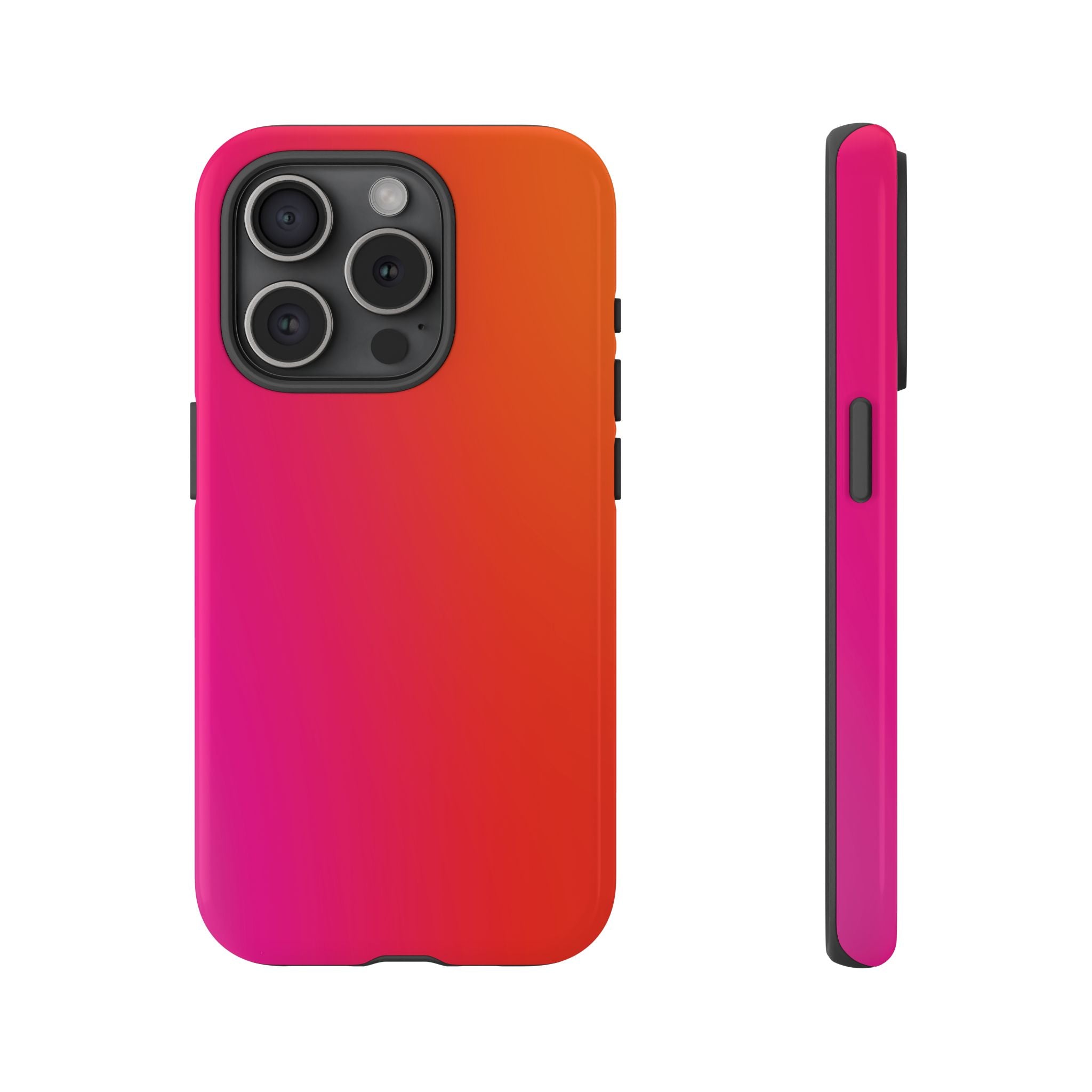 Funda para iPhone con diseño ombré y puesta de sol en la isla