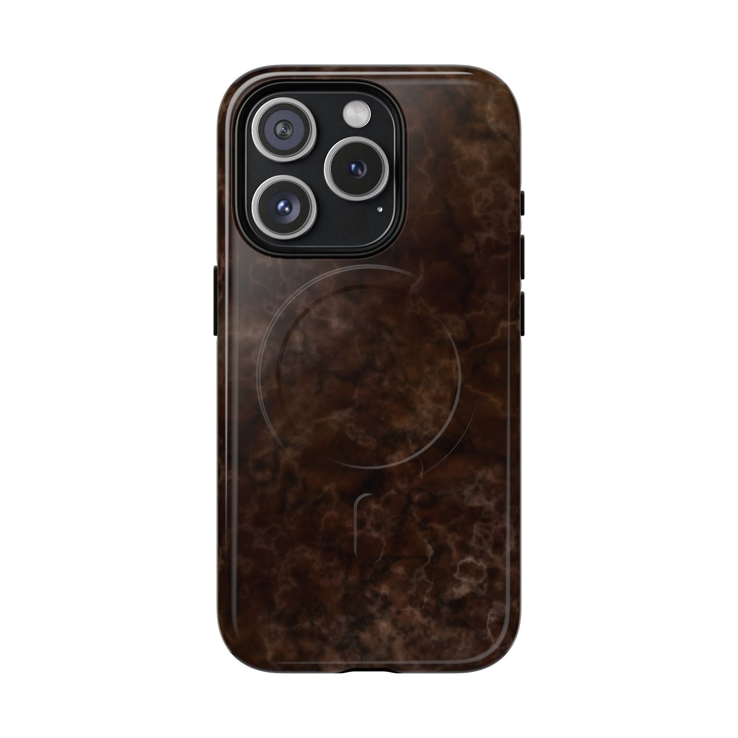 Espresso | Brown Marbled MagSafe Case