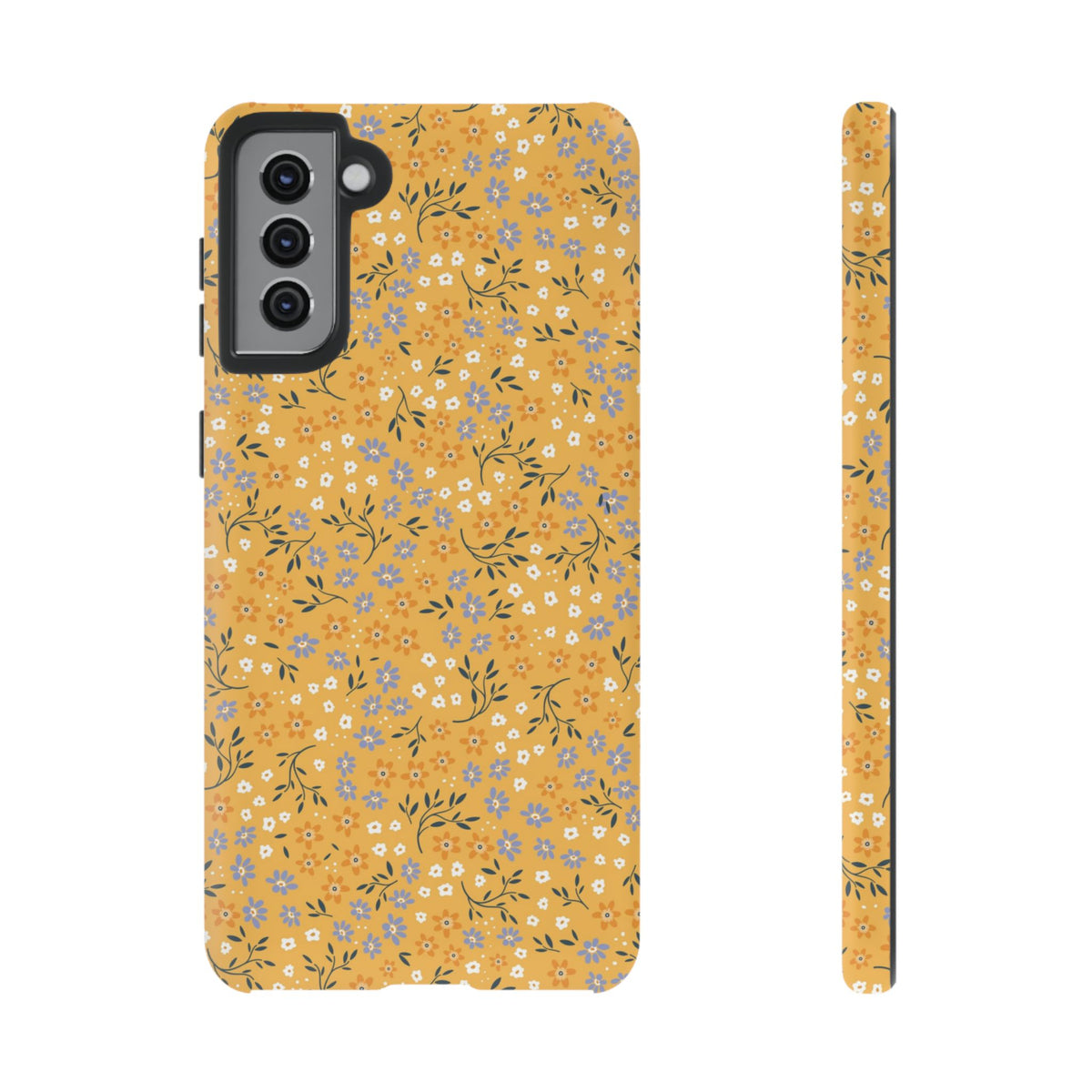 Sunny Side | Yellow Floral Galaxy Case