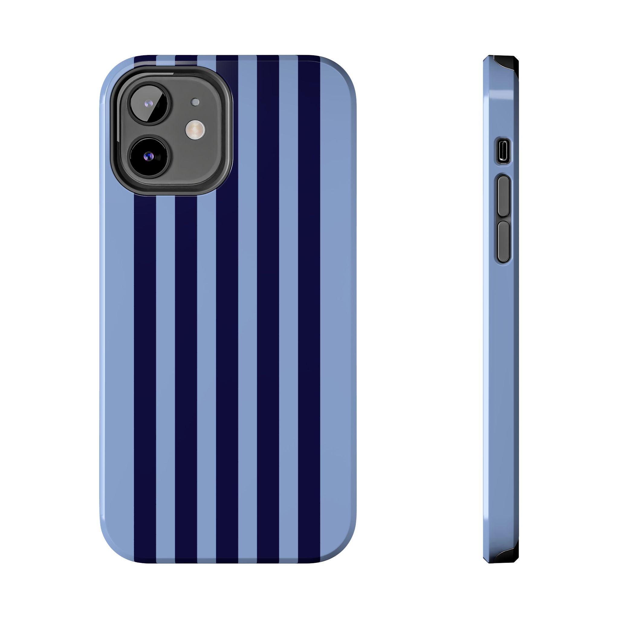 Blueberry Stripe iPhone Case