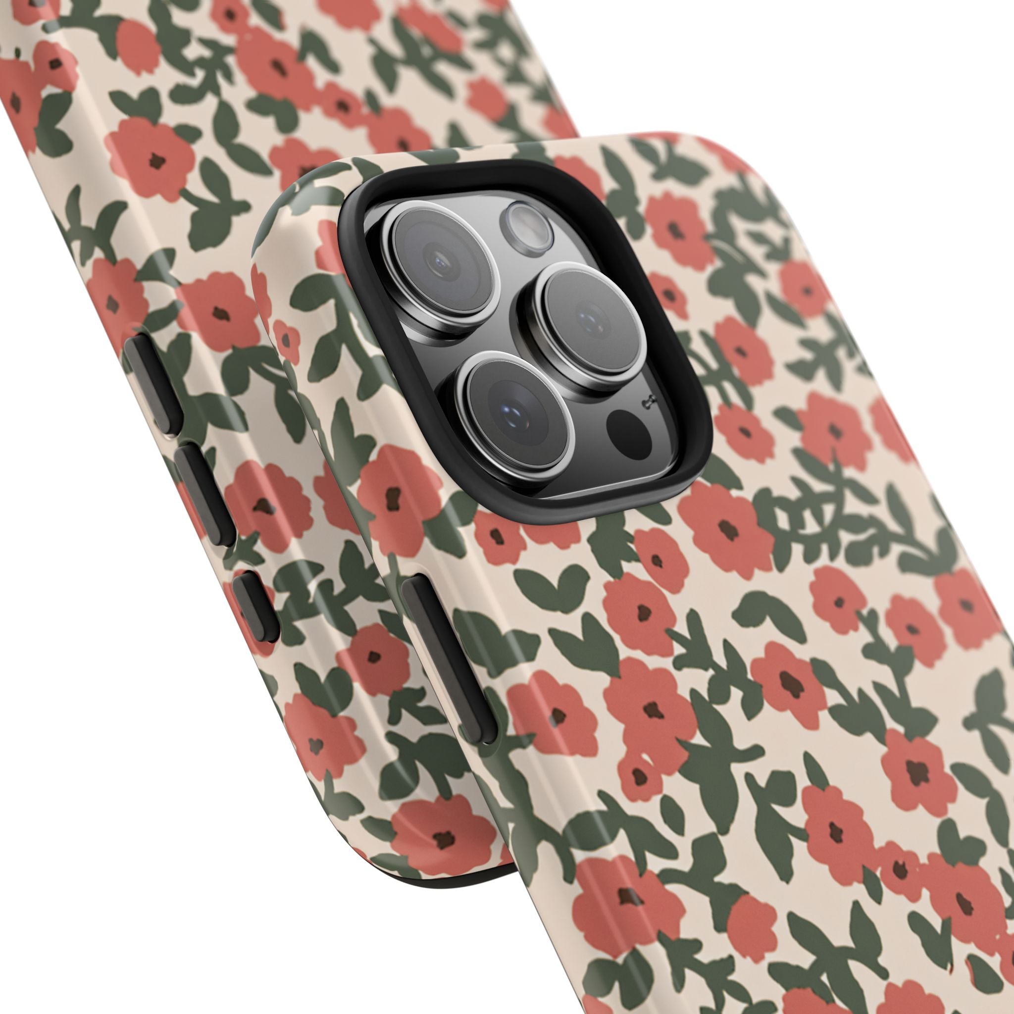 Painted Petals Floral iPhone Case