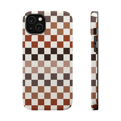 Neutral Check | Checkerboard iPhone Case