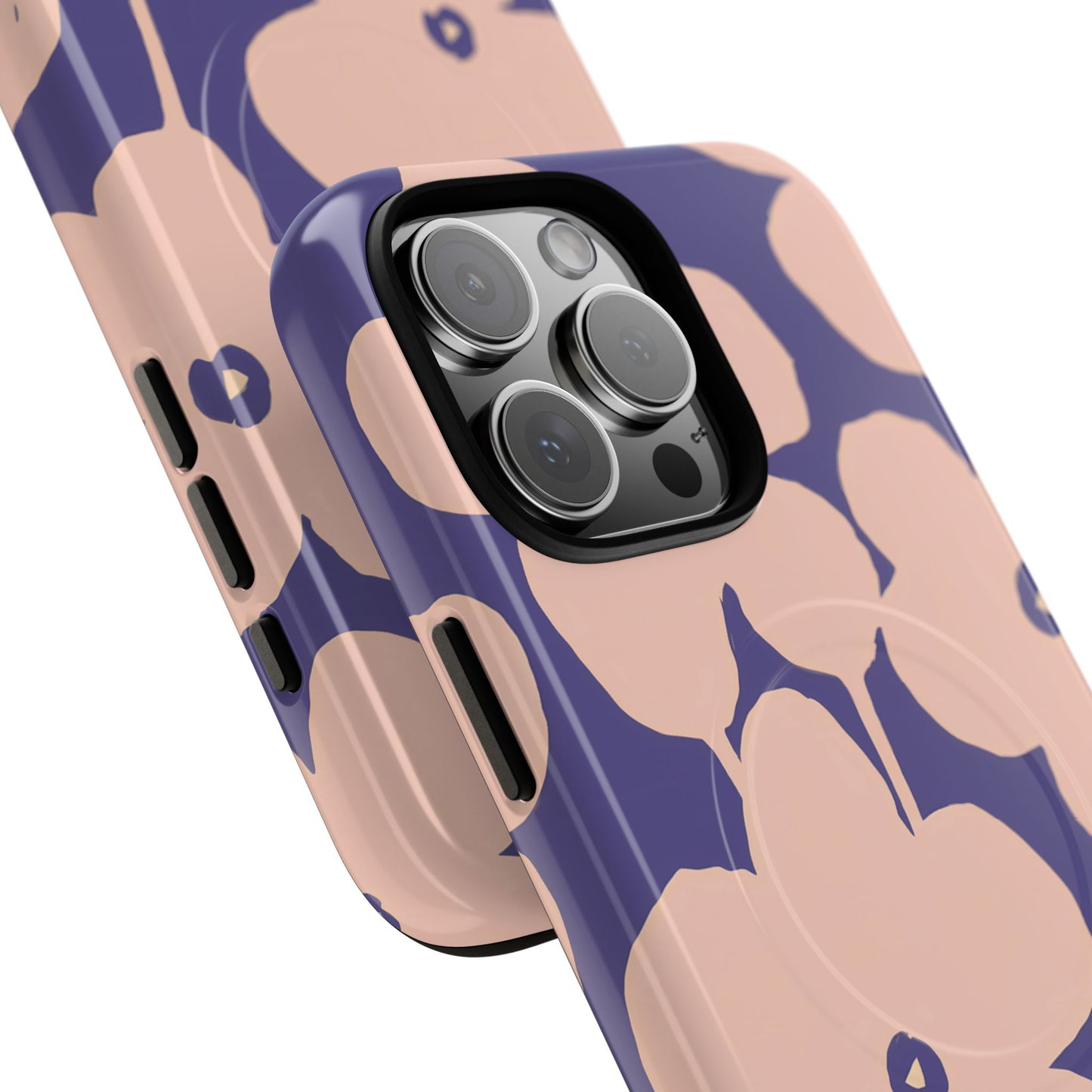 Blooms | Purple Floral MagSafe Case